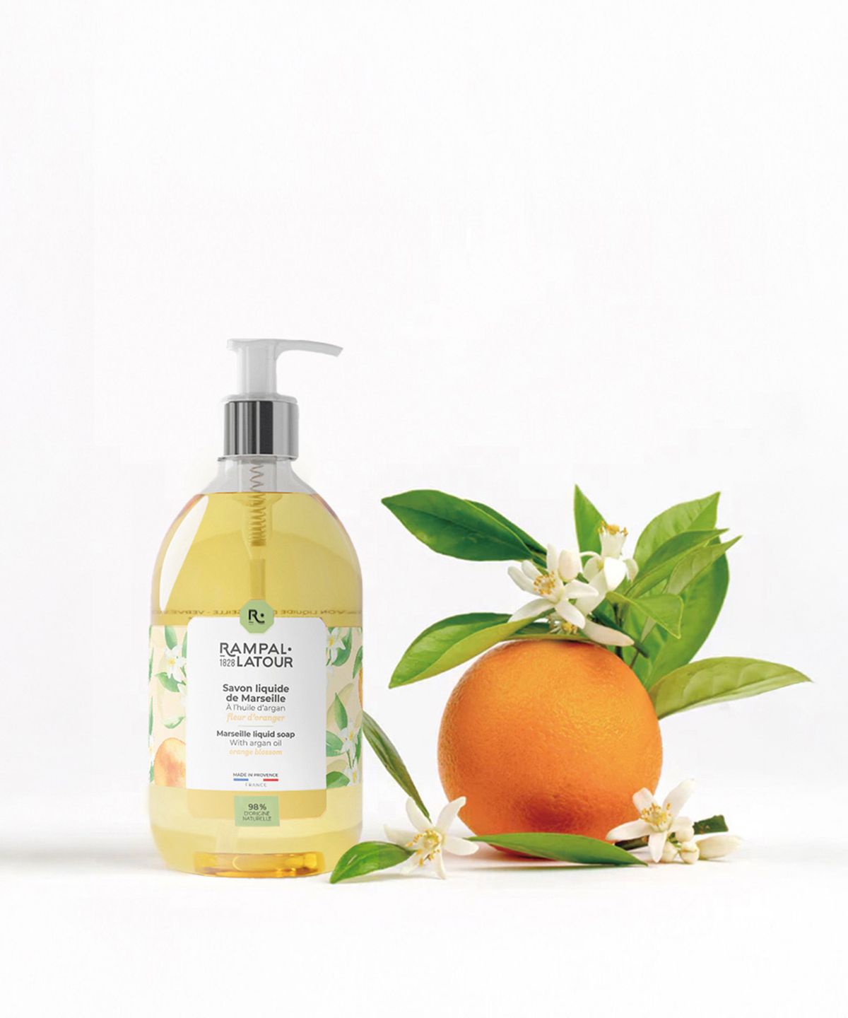 랑팔라투르(RAMPAL LATOUR) 사봉리퀴드 오렌지블로썸 500ML(액체비누)