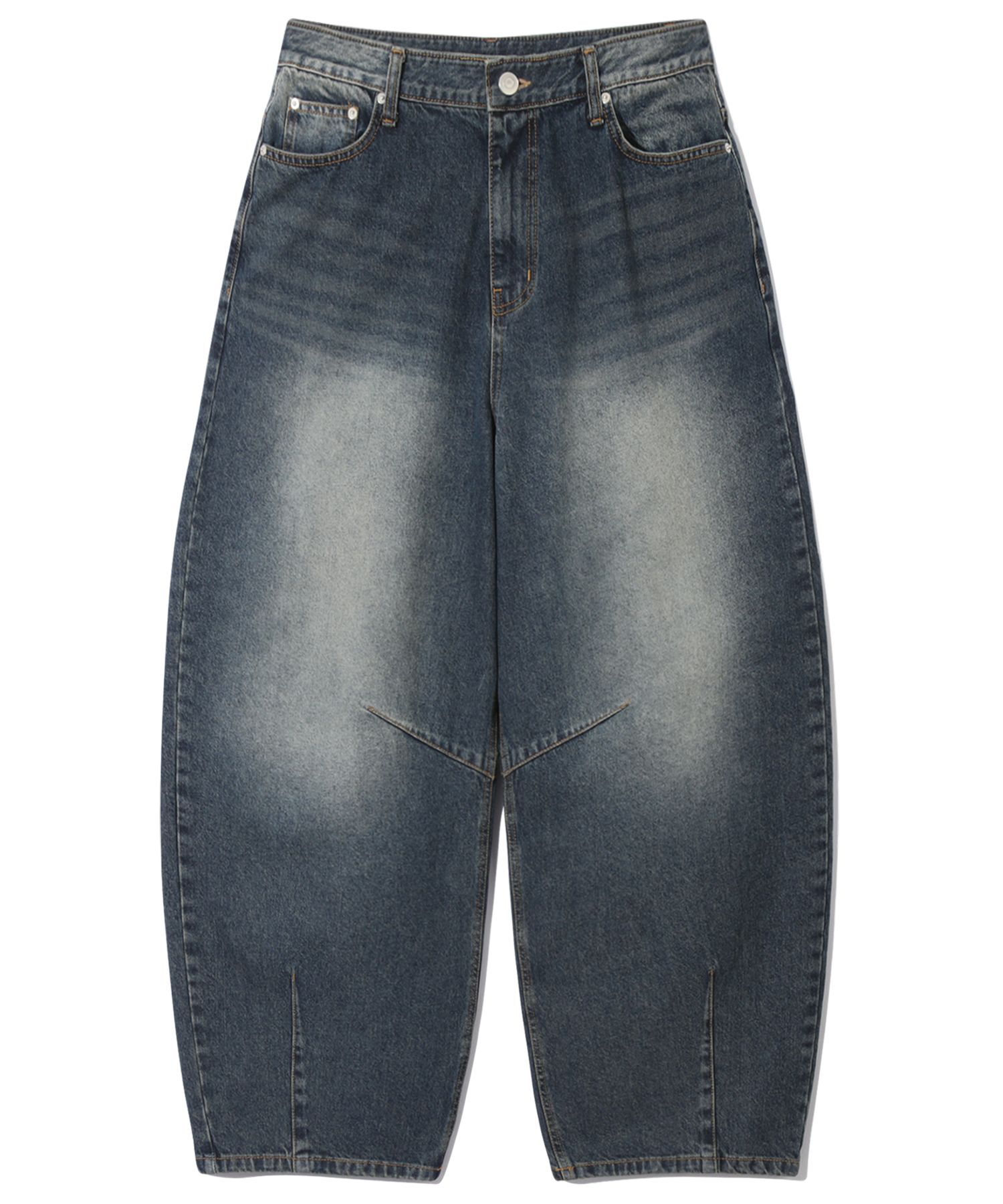 【KOOLOSET】Dart Balloon Wide Washed Denim Estudio Niksen Dart Balloon Jeans W - Blue – Goodhood