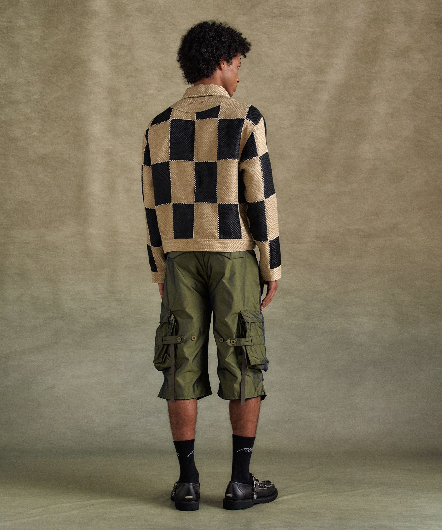 MUSINSA | ANDERSSON BELL Patchwork zip-up jacket awa694m