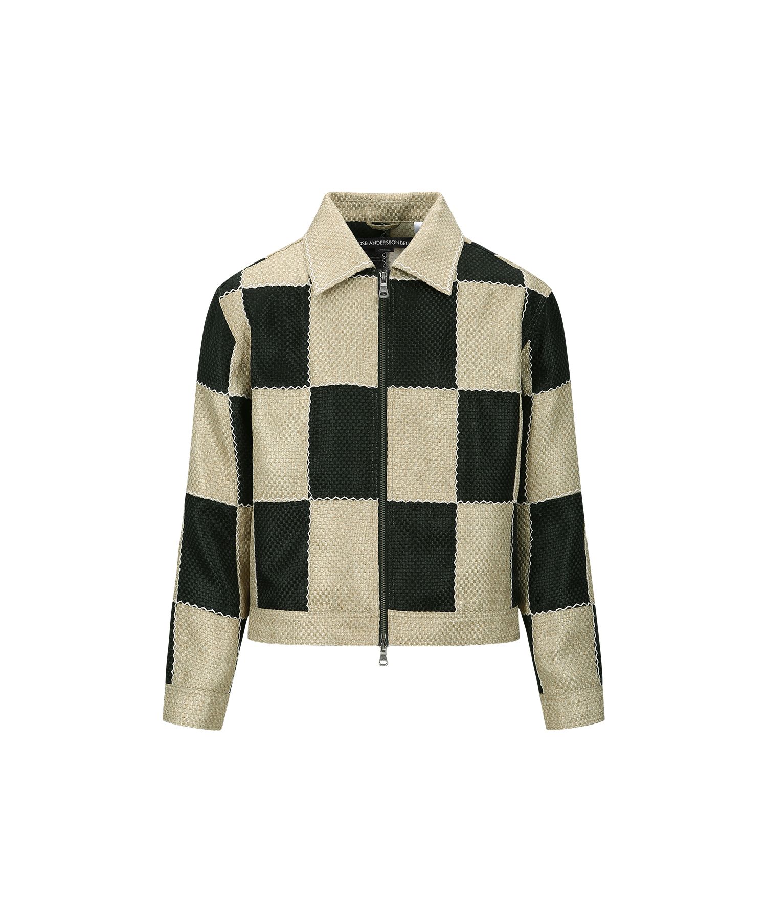 MUSINSA | ANDERSSON BELL Patchwork zip-up jacket awa694m