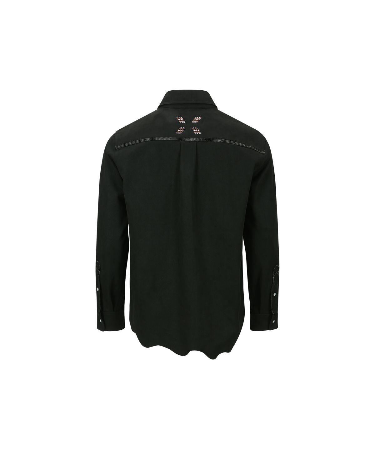 앤더슨벨(ADSB ANDERSSON BELL) 르망 페이크 스웨이드 셔츠 atb1236m(BLACK)