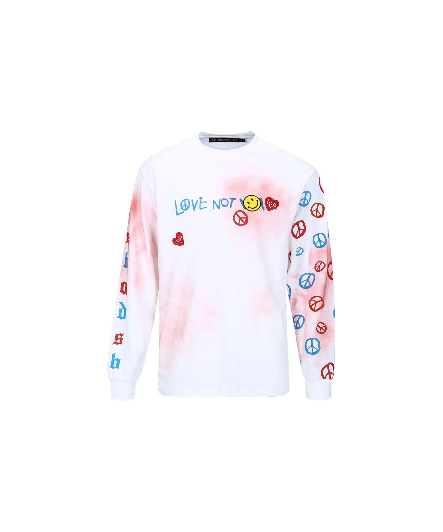 【ANDERSSON BELL】注目ブランド★ Unisex Love T-shirt ‐ECRU UNISEX LOVE T-SHIRT atb1252u(ECRU) – Andersson Bell