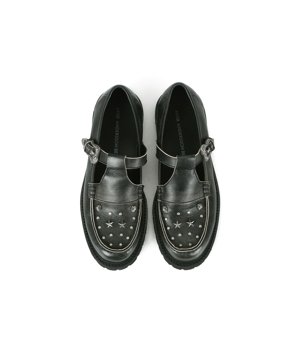 앤더슨벨(ADSB ANDERSSON BELL) 유니섹스 웨스턴 메리제인 로퍼 aaa464u(BLACK)