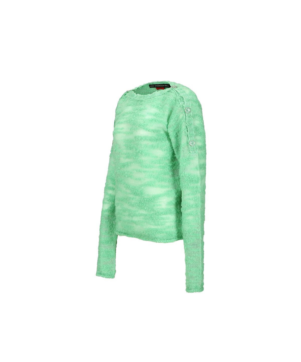앤더슨벨(ADSB ANDERSSON BELL) 피피 버튼 풀오버 니트 atb1261w(PALE JADE)