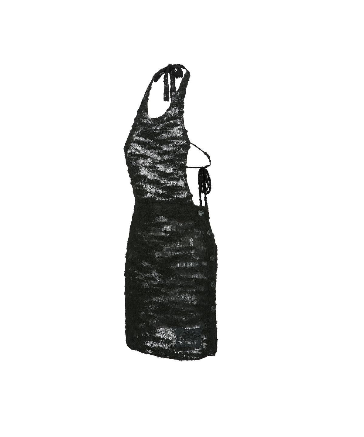 앤더슨벨(ADSB ANDERSSON BELL) 클라우드 홀터 니트 드레스 atb1262w(BLACK)