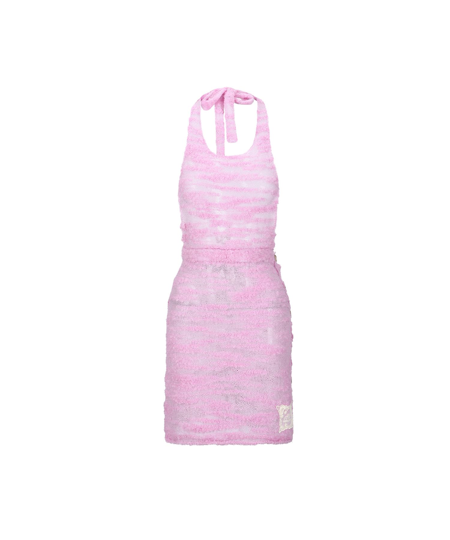 MUSINSA | ANDERSSON BELL FOR WOMEN Cloud Halter Knit Dress