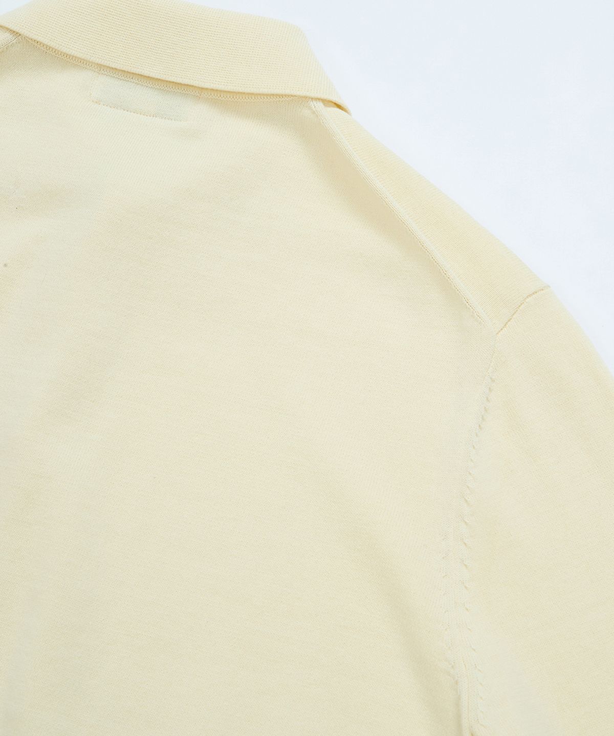 벨리프(BELLIEF) Essential Cotton Comfort Polo Knit (Ecru)