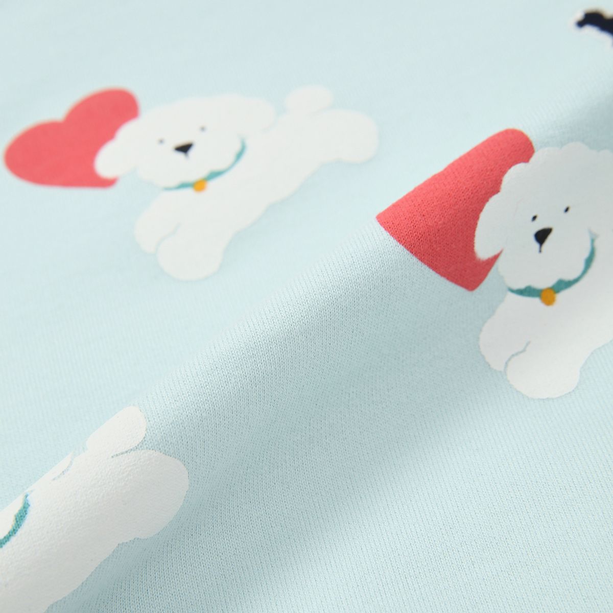 블루독 베이비(BLUEDOGBABY) 올오버 코지 스웨트셔츠 (45114-334-06)