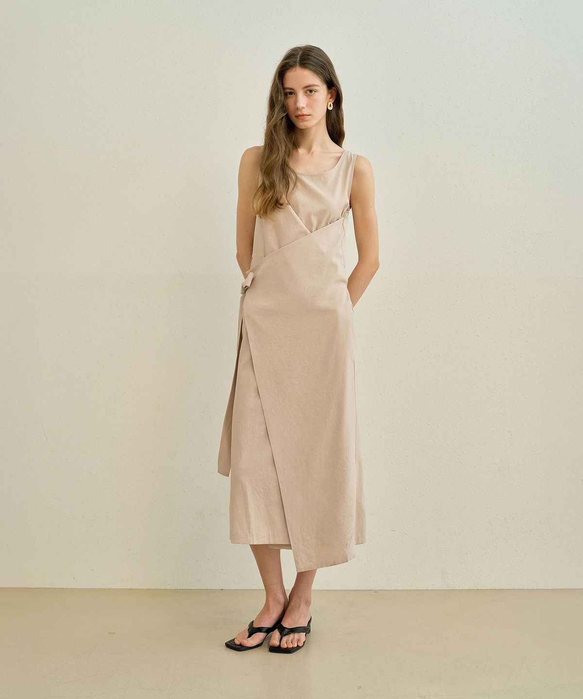 메이버유(MAYVERU) Pueblo Sleeveless Ops _ Beige