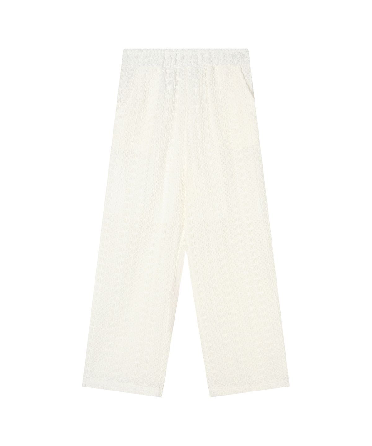 메이버유(MAYVERU) Cyndi Lace Pants _ Ivory