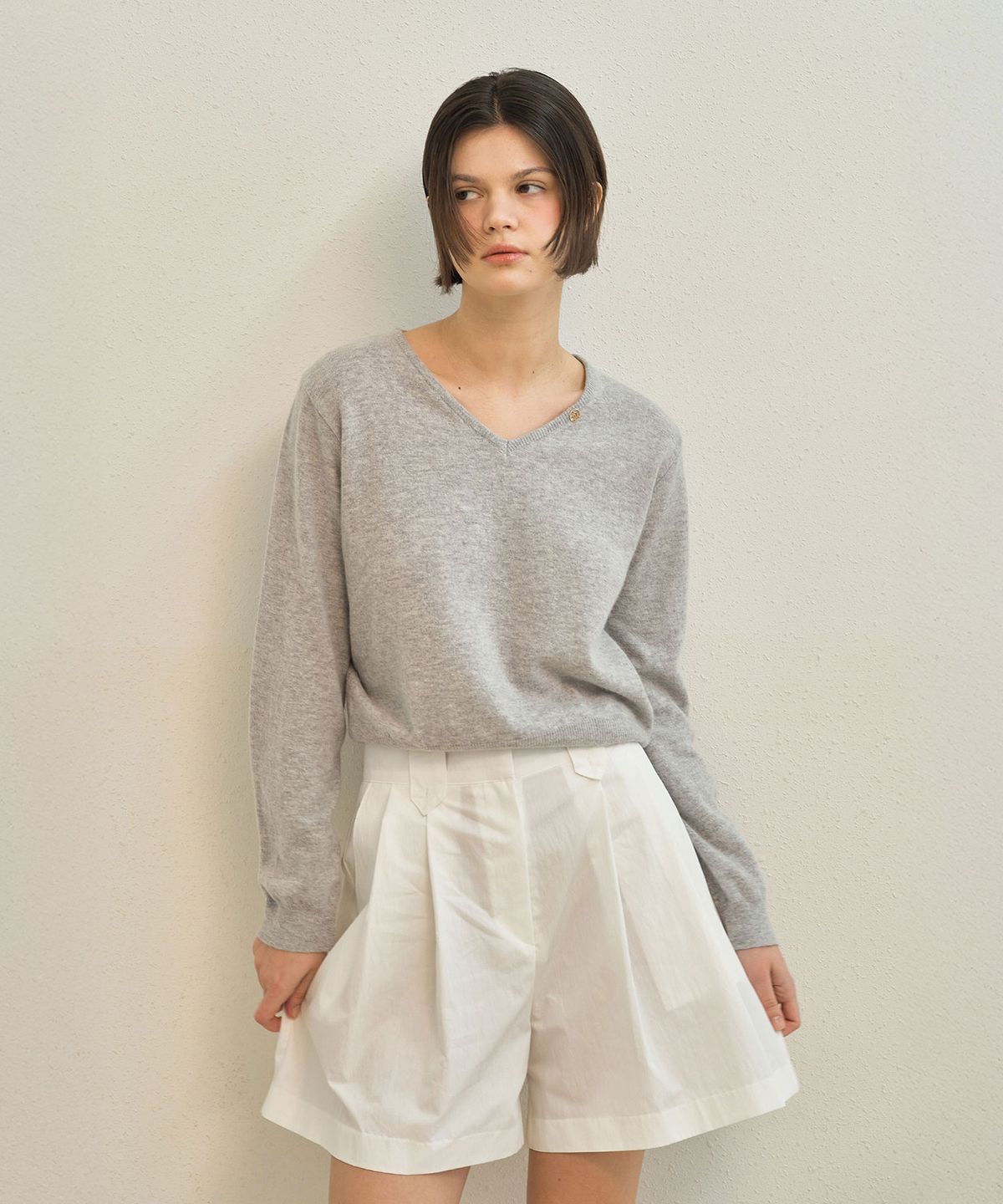 메이버유(MAYVERU) Markie Short Pants _ Ivory
