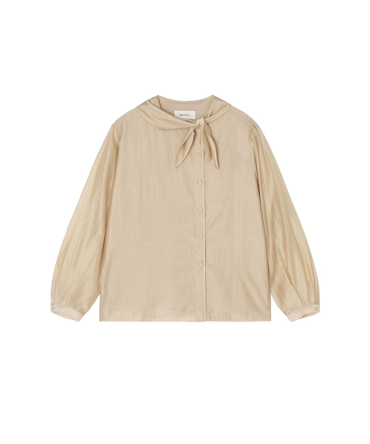 메이버유(MAYVERU) Menja Blouse _ Pink