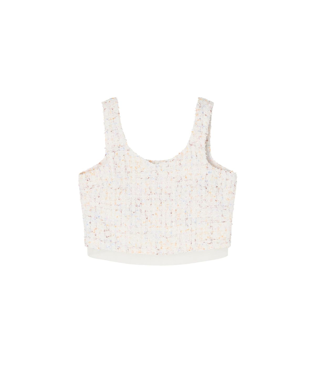 메이버유(MAYVERU) Tento Tweed Vest _ Ivory