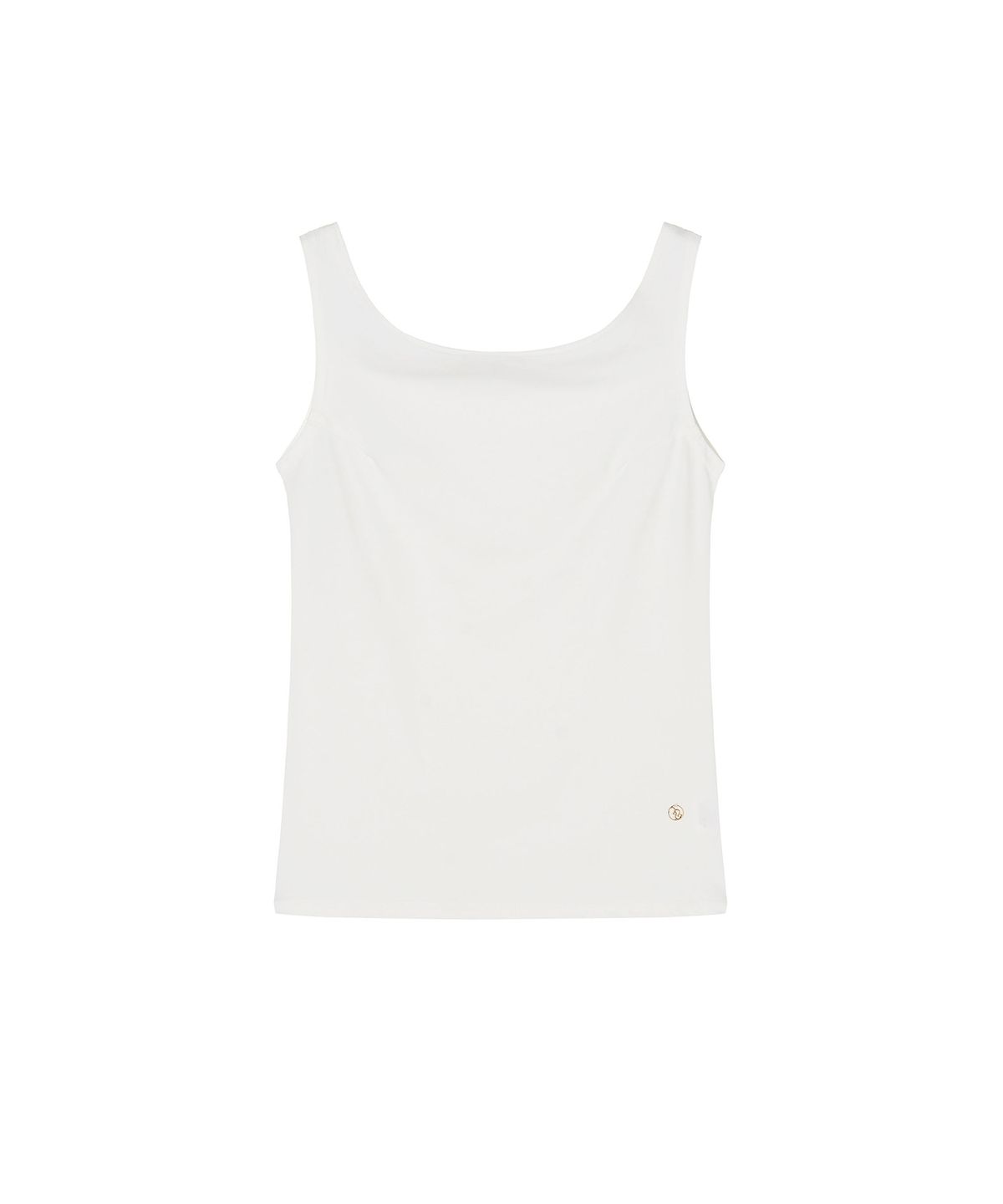 메이버유(MAYVERU) Balm Off-Shoulder Sleeveless T-Shirt _ Ivory
