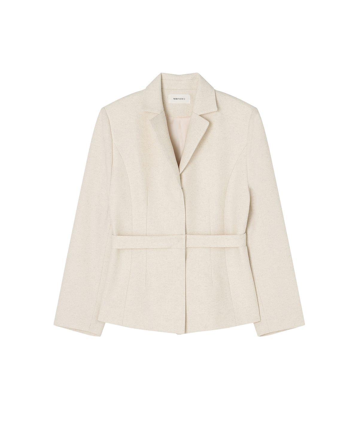 메이버유(MAYVERU) Bellamy Linen Jacket _ Oatmeal