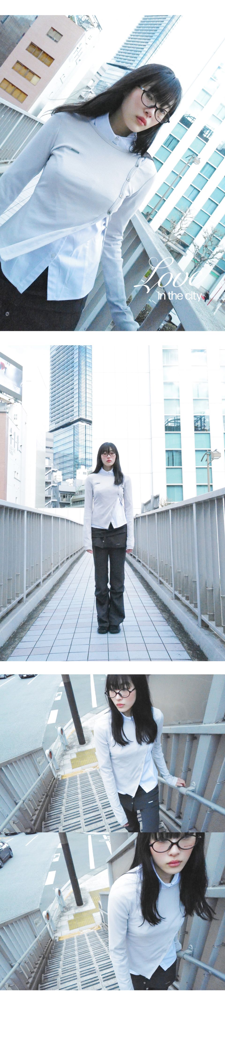 MUSINSA | MISEKI SEOUL Draped shirt skirt pants SET CHARCOAL