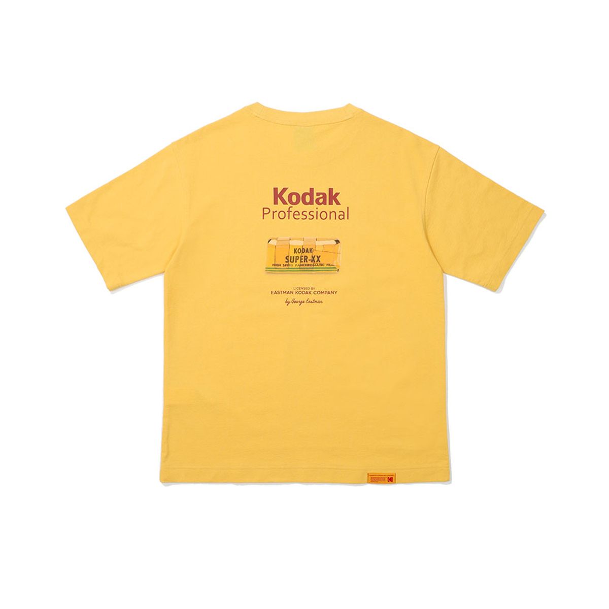 코닥(KODAK) 메일러 그래픽 소로나 반팔티셔츠 YELLOW