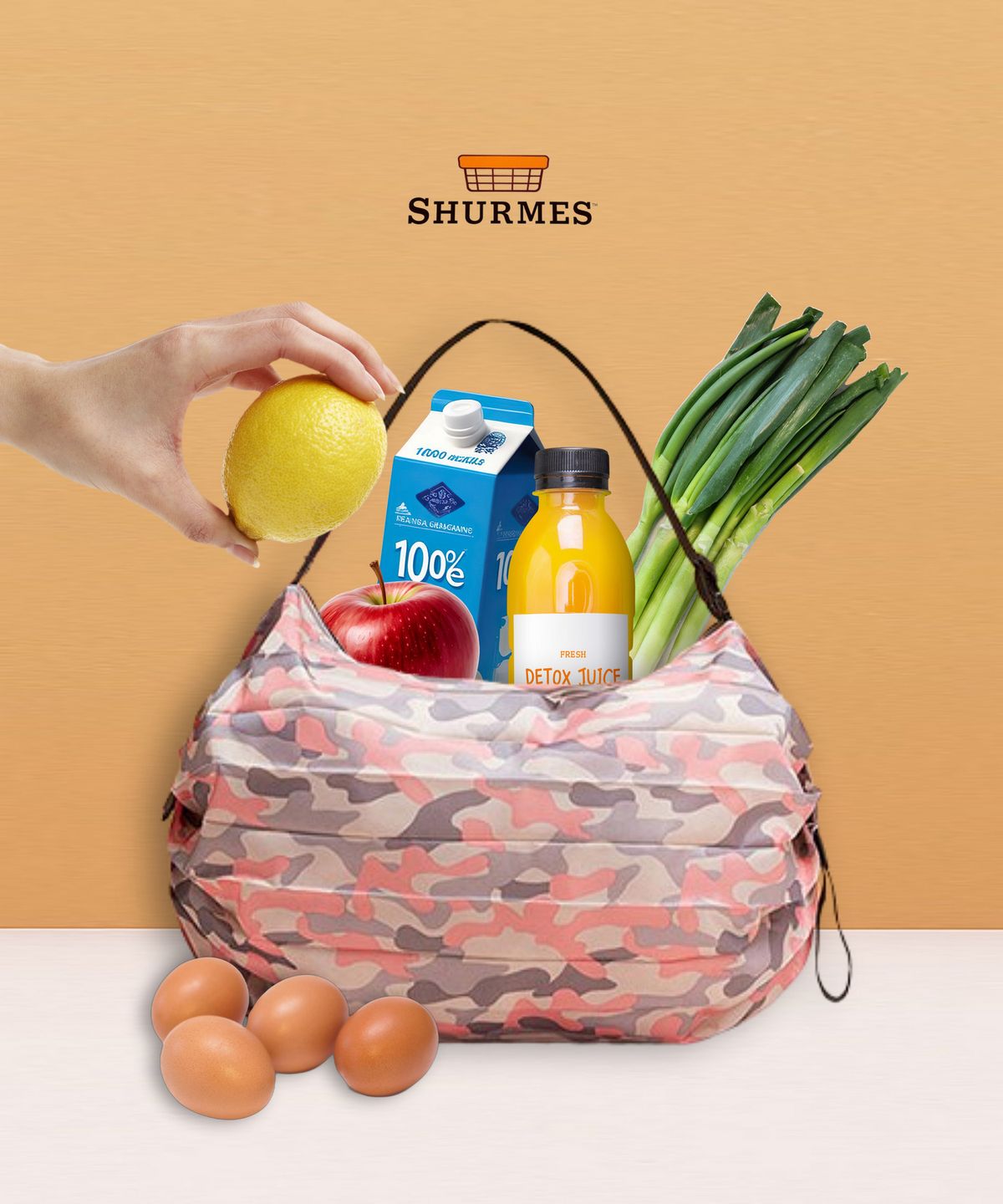 마샤투(MASHATOO) SHURMES 슈르메스 장바구니 쇼퍼백