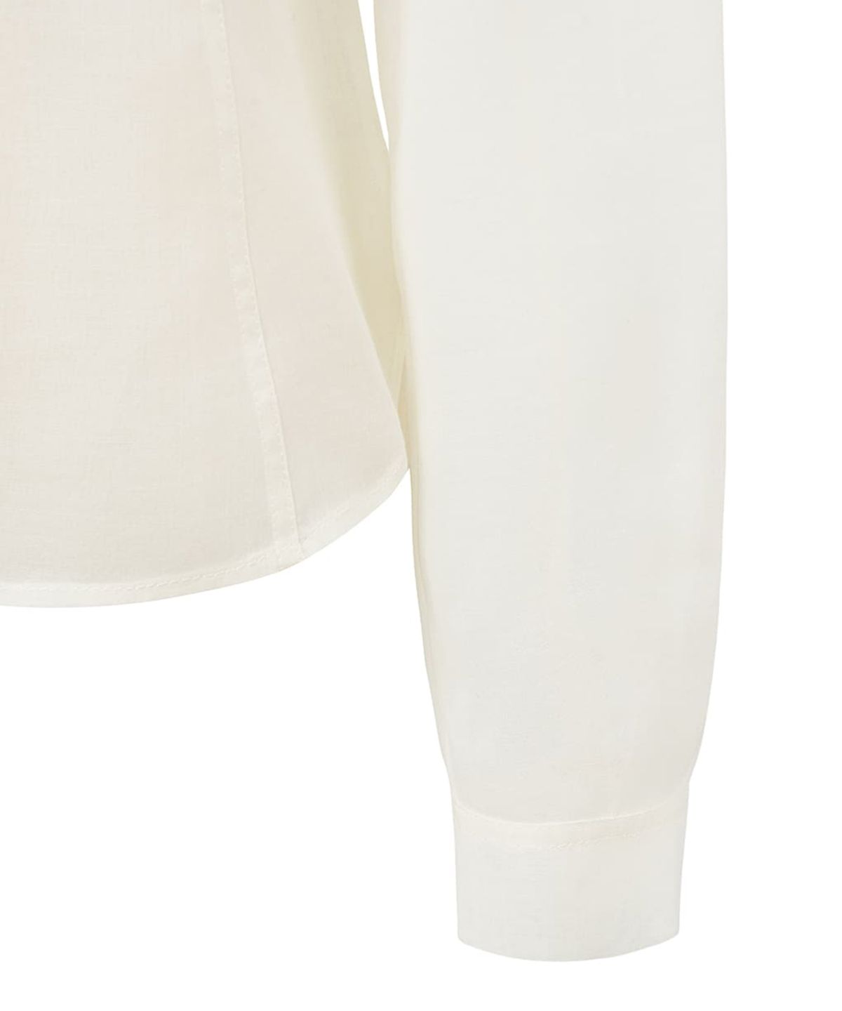 아모멘토(AMOMENTO) SHEER SLIM FIT SHIRTS_IVORY