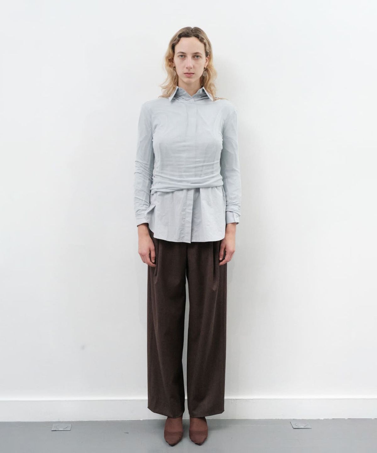 아모멘토(AMOMENTO) OVERSIZED SHIRTS_LIGHT BLUE