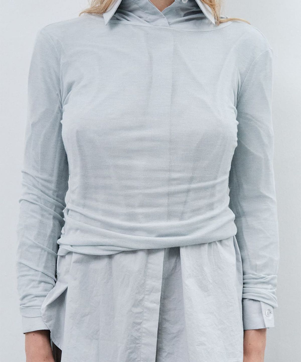 아모멘토(AMOMENTO) OVERSIZED SHIRTS_LIGHT BLUE