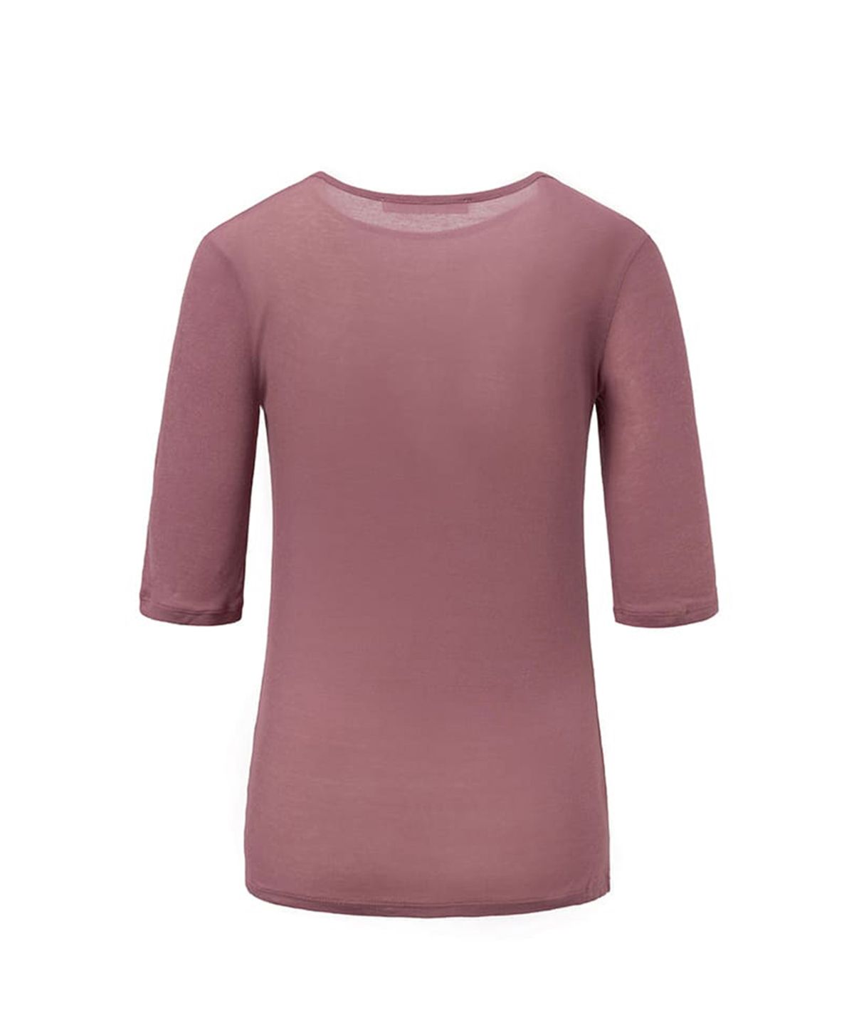 아모멘토(AMOMENTO) ROUND SHORT SLEEVE T-SHIRTS_WINE