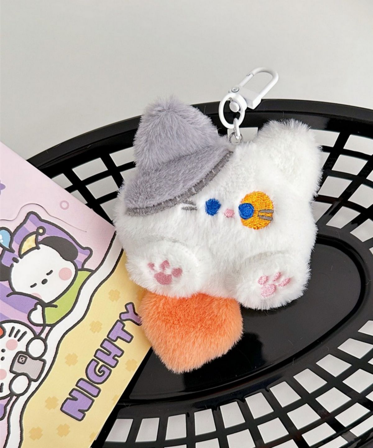 마샤투(MASHATOO) 고양이 인형 커플 키링
