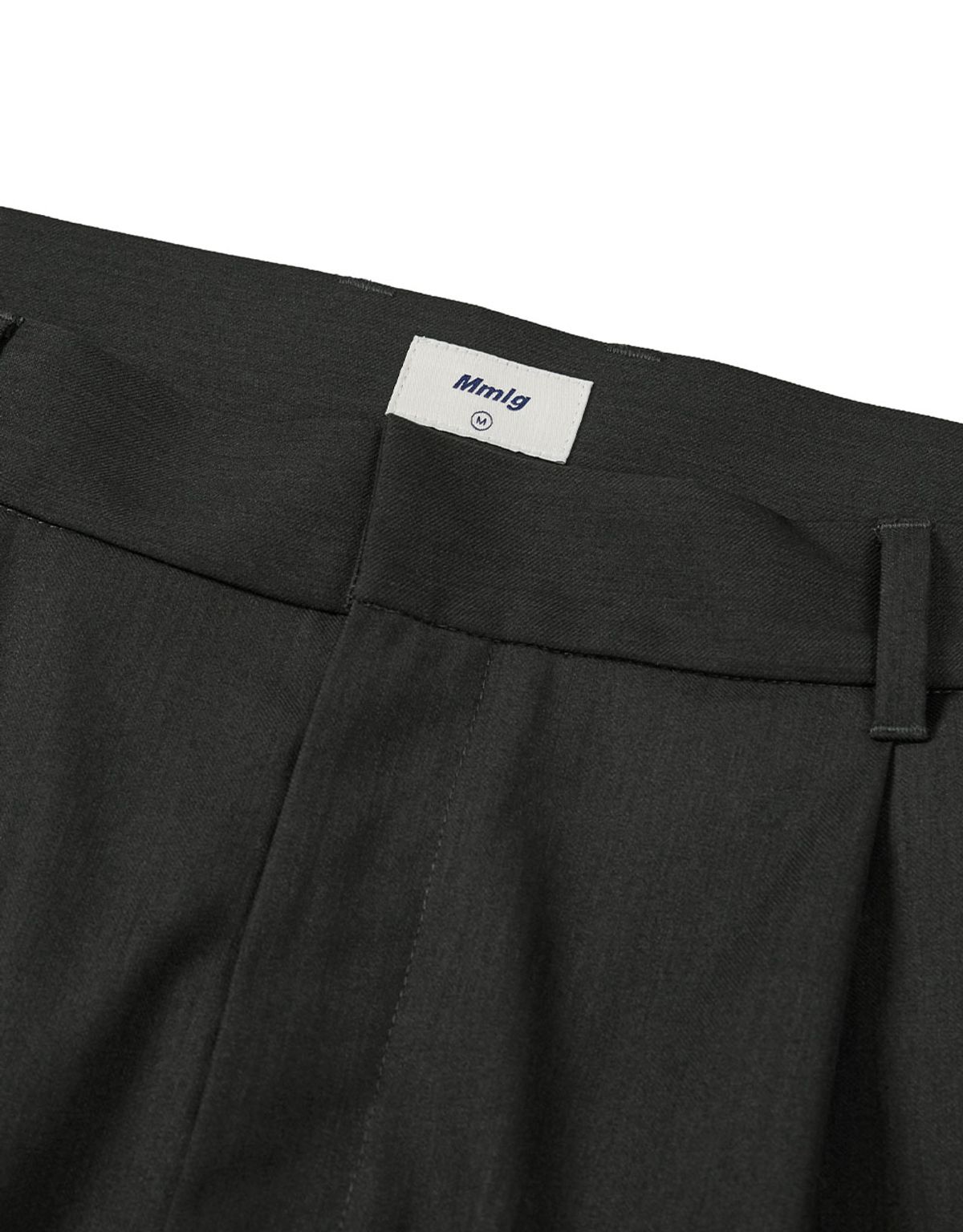 엠엠엘지(MMLG) [Mmlg] PLAY WIDE SLACKS (CHARCOAL)