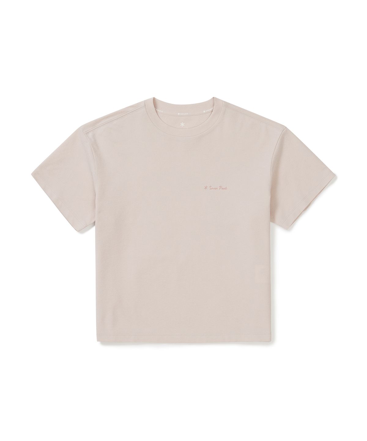 스노우피크 어패럴(SNOWPEAK APPAREL) 소로나 여성 트로피컬 반팔 티셔츠 (S25MWFTS71) Light Pink