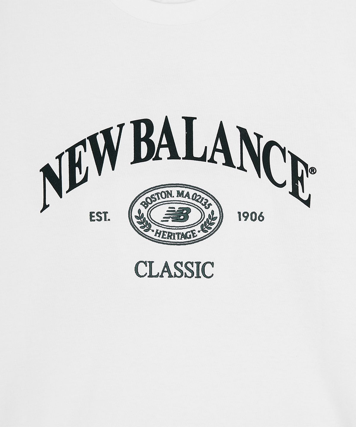 뉴발란스(NEW BALANCE) NBNEGCO212 / UNI 헤리티지 반팔티 (WHITE)