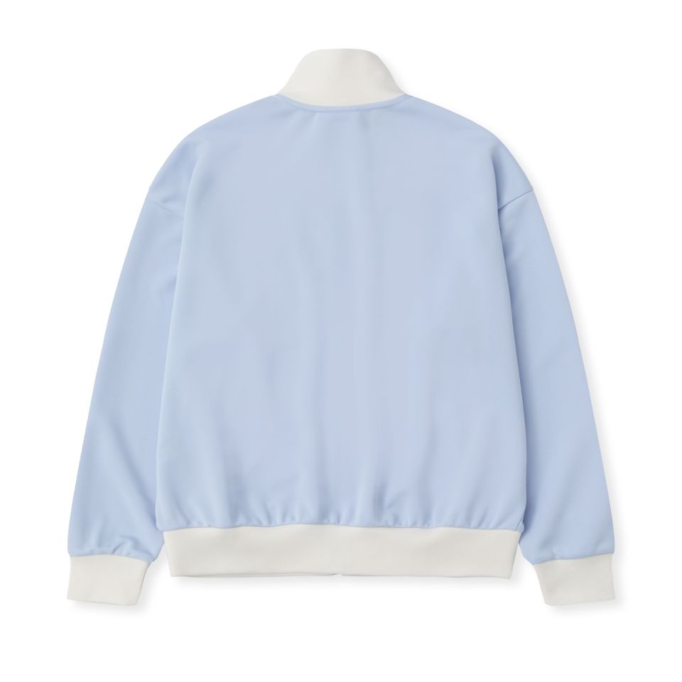 ☆NERDY☆ Heritage NY Track Top Black Navy Soft Blue MUSINSA | NERDY Classic NY Track Top (Cream/Pale Blue/Black)