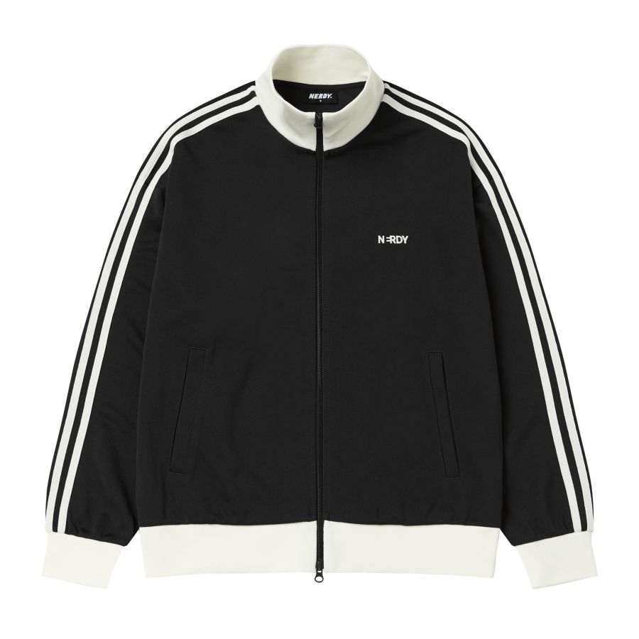 MUSINSA | NERDY Classic NY Track Top (Cream/Pale Blue/Black)