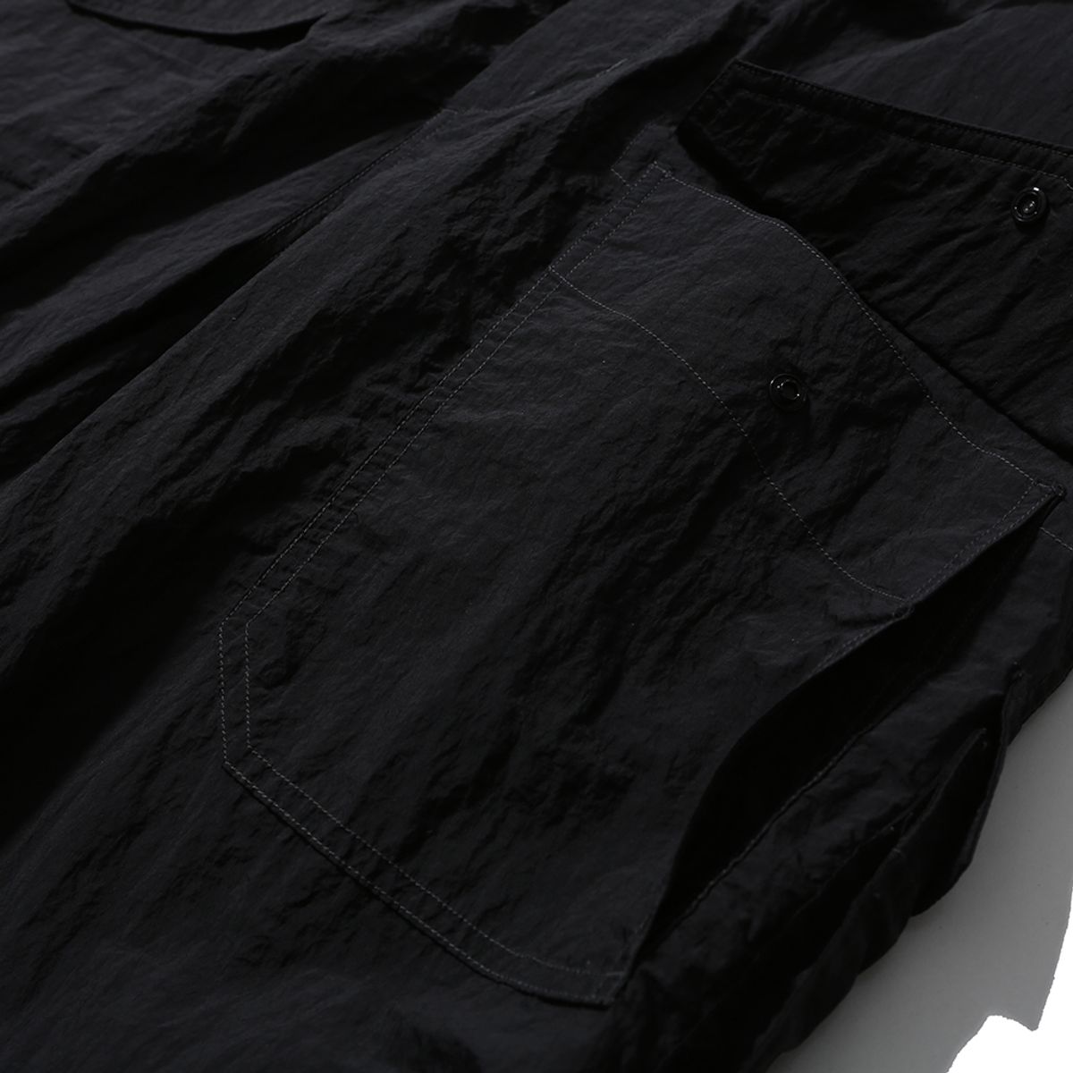 모이프(MOIF) [SS25] WIDE FLIGHT PANTS / BLACK
