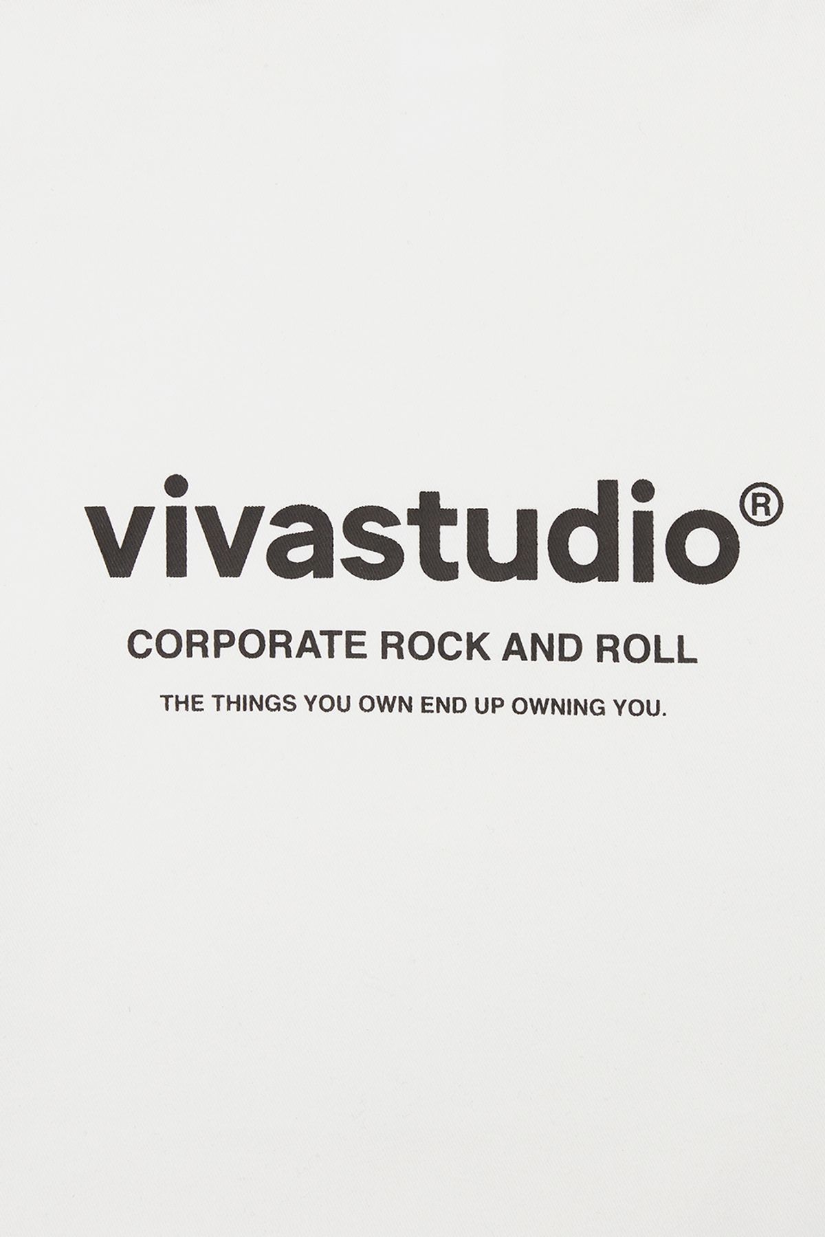 비바스튜디오(VIVASTUDIO) LOGO ECO BAG [IVORY]