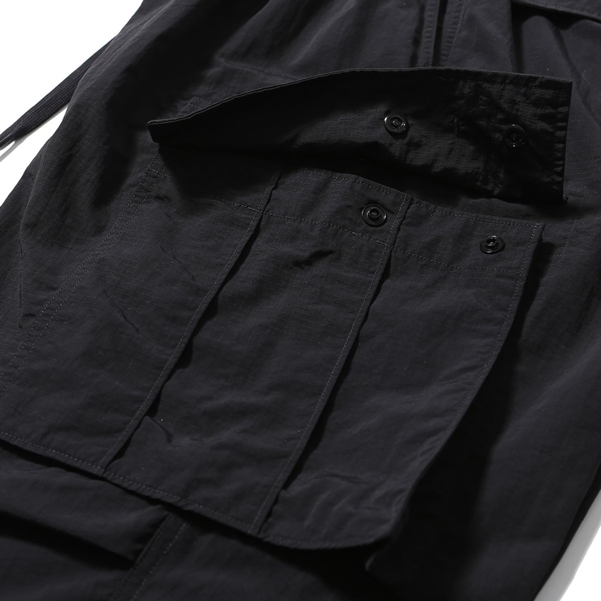 모이프(MOIF) [SS25] OVER MIL 6P PANTS / BLACK