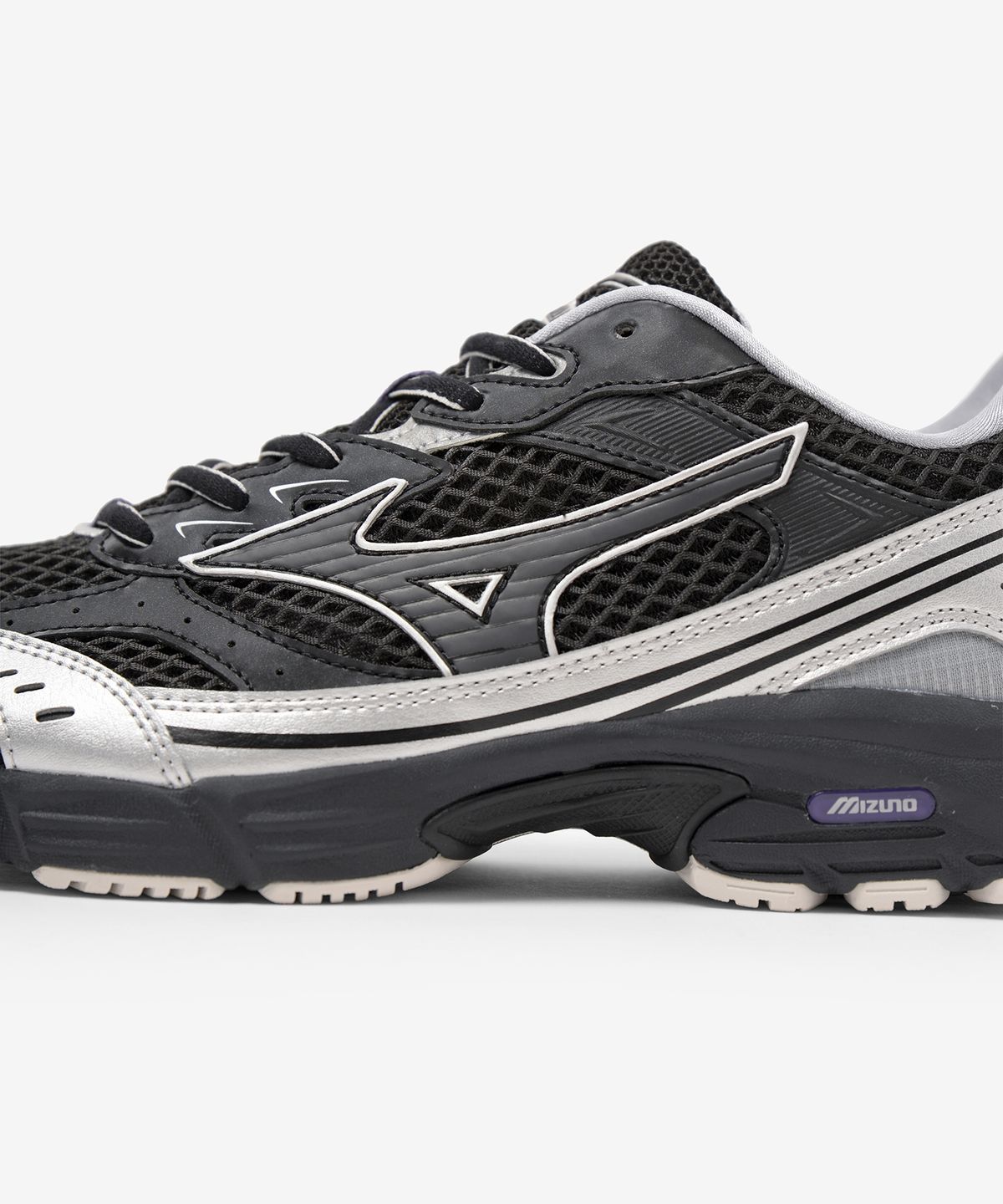 미즈노(MIZUNO) (남성) MXR - 블랙:블랙 샌드:퍼플 헤이즈 / D1GA251501