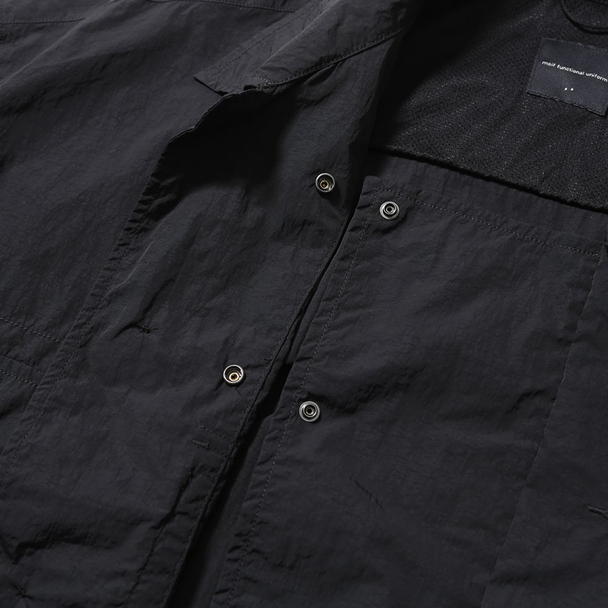 모이프(MOIF) [SS25] M43 SHIRT JACKET / BLACK