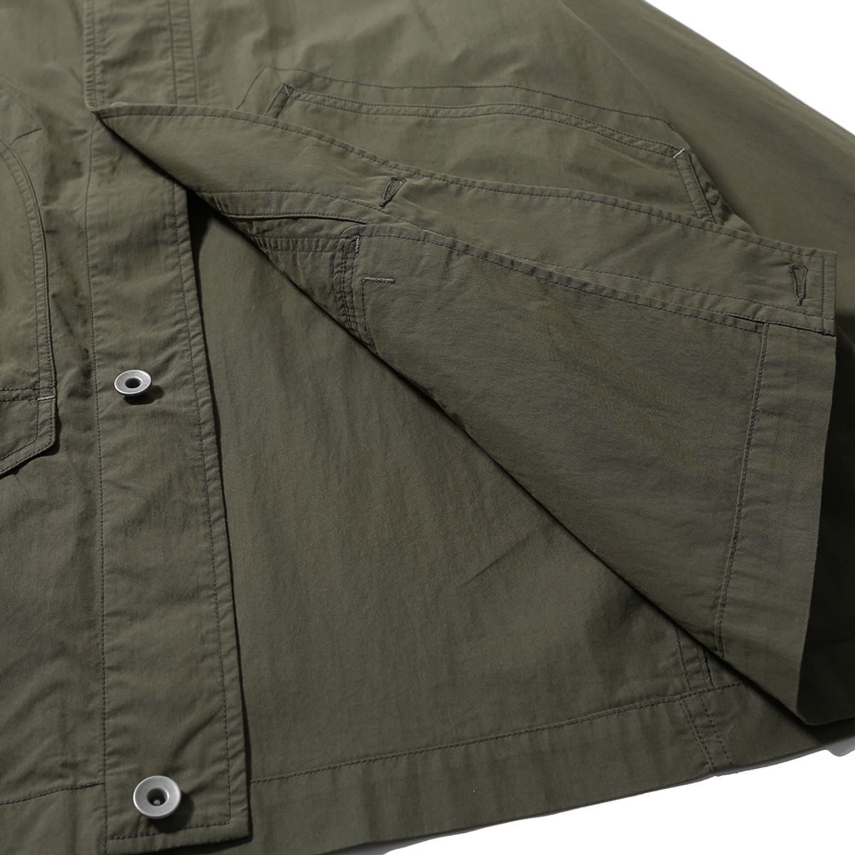 모이프(MOIF) [SS25] OVER WORK JACKET / LIGHT OLIVE