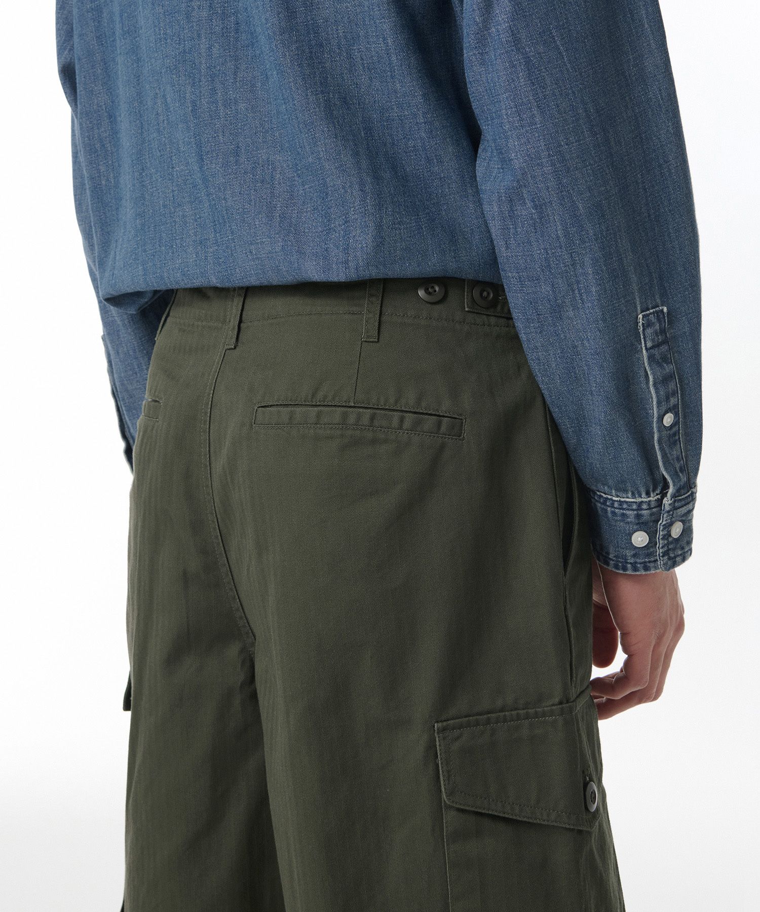 ★MUSINSA STANDARD★ Cotton Herringbone Cargo Shorts Black M MUSINSA | MUSINSA STANDARD Cotton Herringbone Cargo Shorts