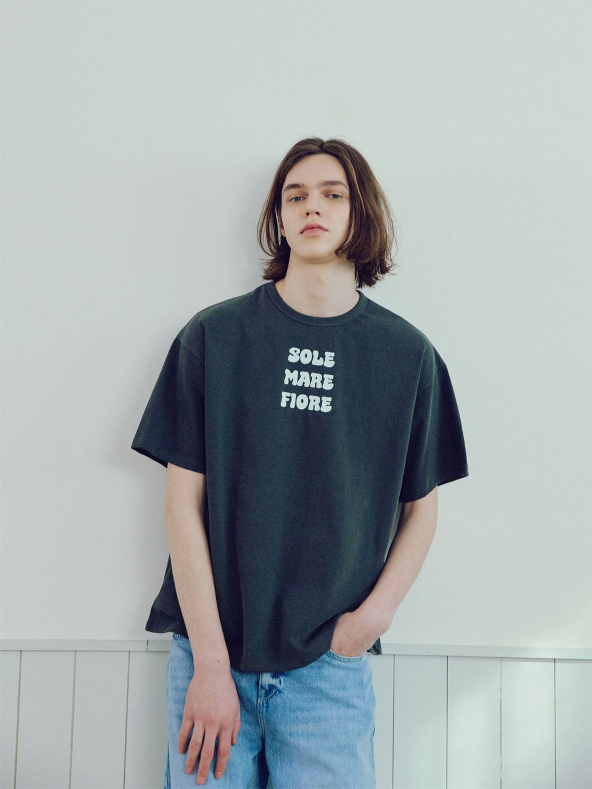 알엠알엔(RMRN) SOLE MARE FIORE PIGMENT T-SHIRT