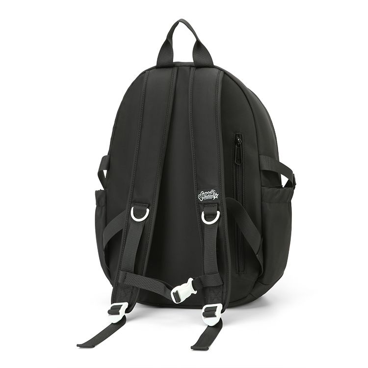 MUSINSA | VANWALK Triangle Backpack [Black]