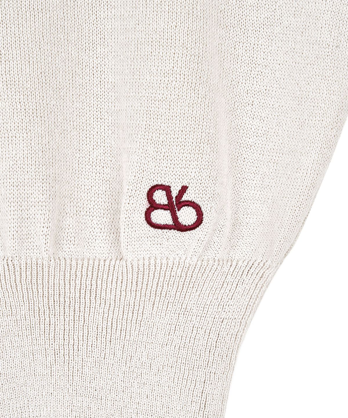 비플랫 베네통(Bb' BENETTON) 스프링 브이넥 니트 가디건 (Light Grey)