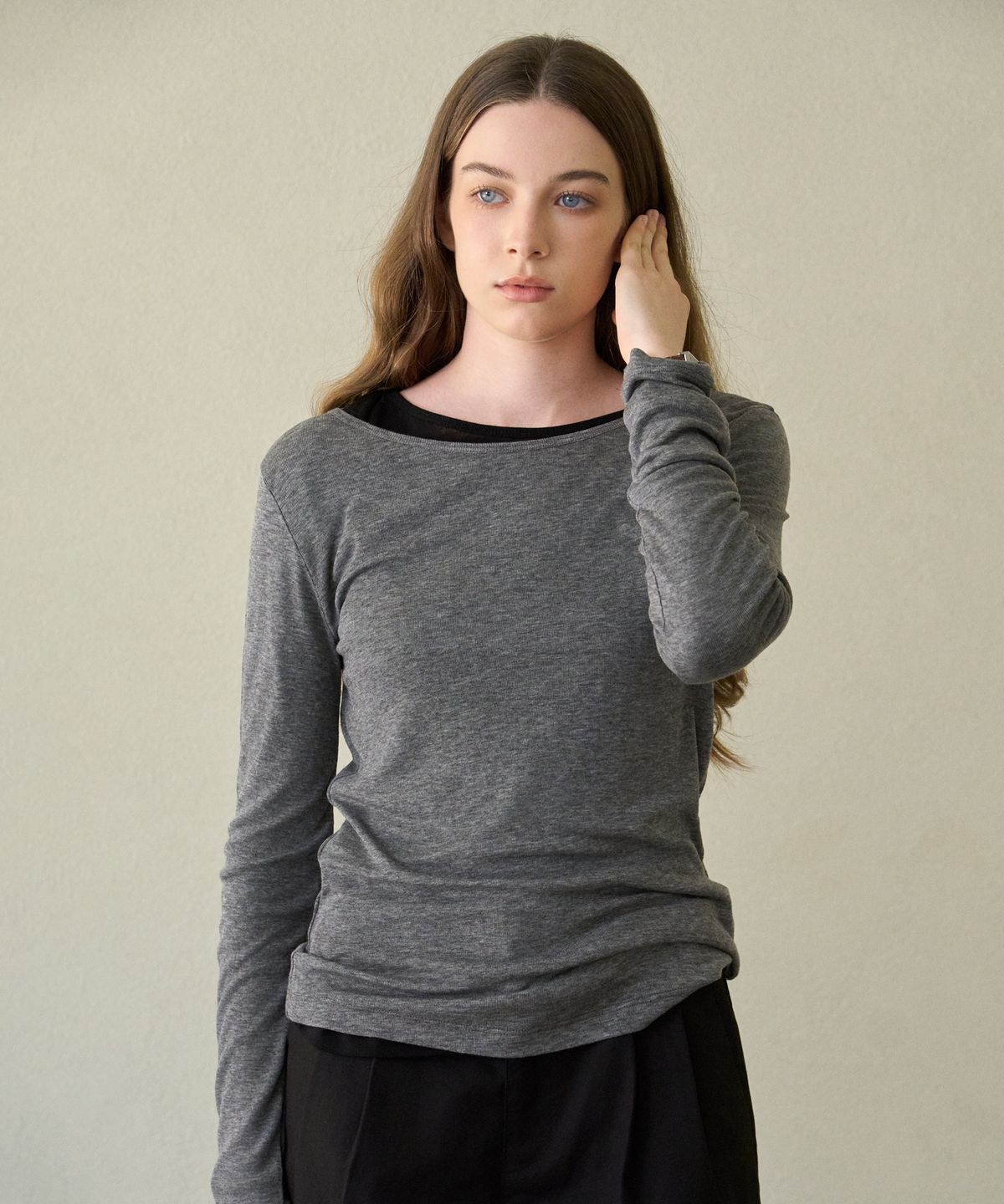 엘리오티(ELLIOTI) Wool Tencel Basic Ts_9Color
