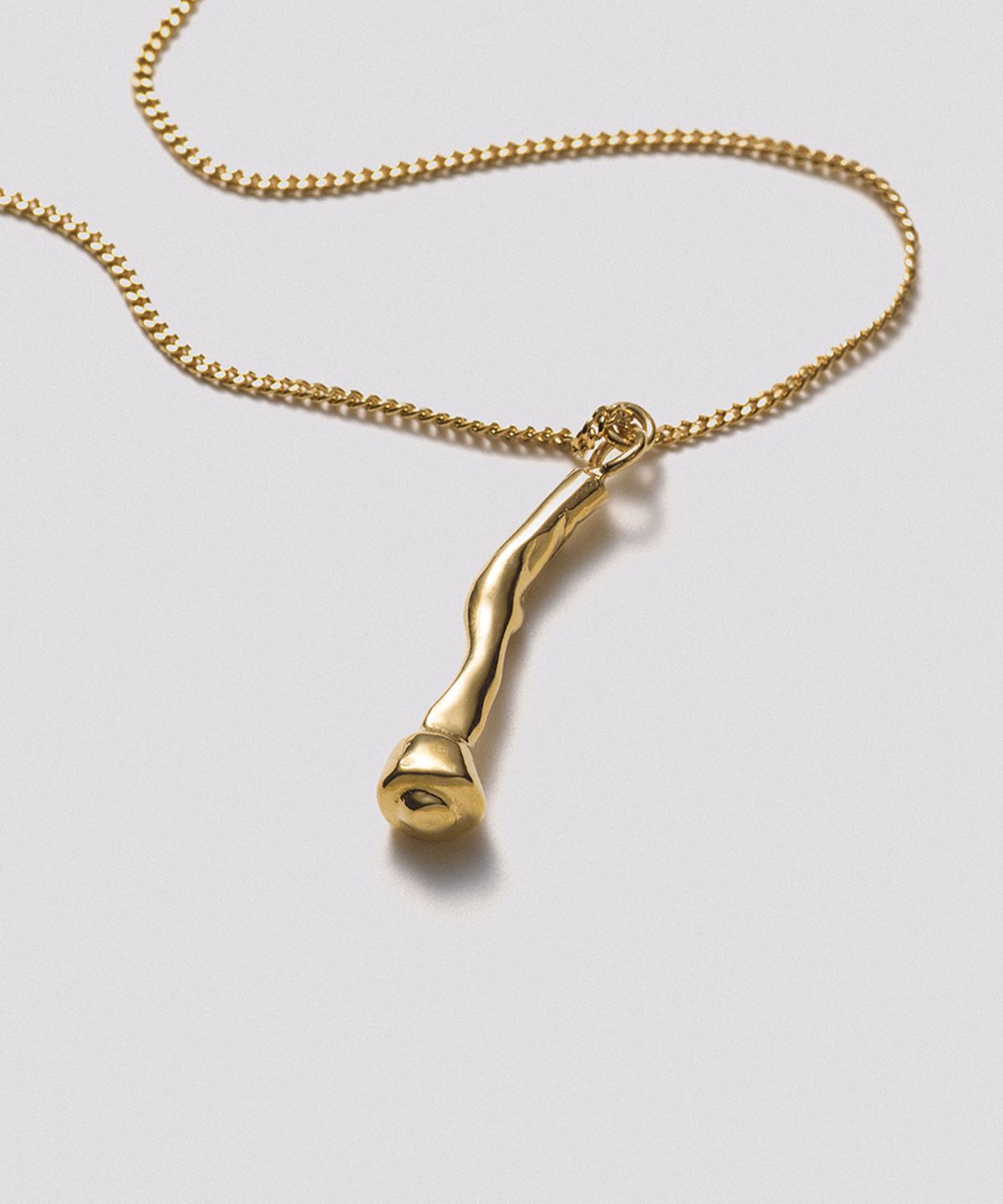 휴스타드(HUSTAD) 233 Flower Gold Necklace _ 925 실버 / 14k 골드 목걸이
