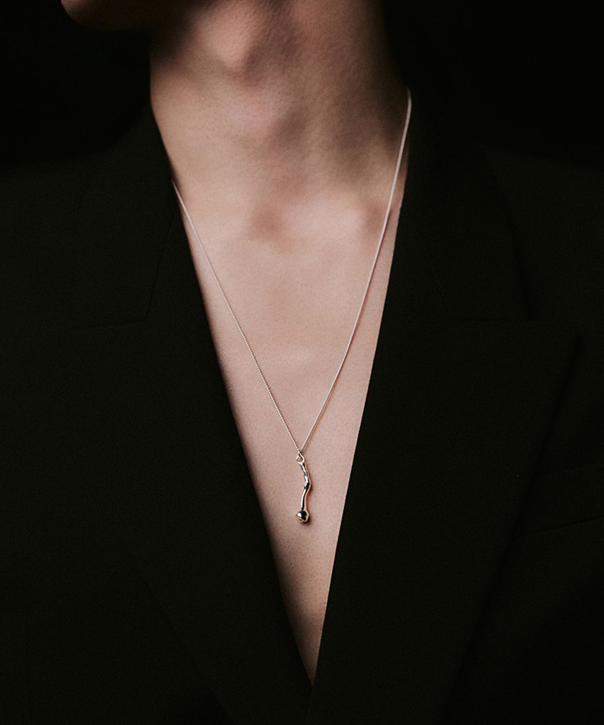 휴스타드(HUSTAD) 233 Flower Gold Necklace _ 925 실버 / 14k 골드 목걸이