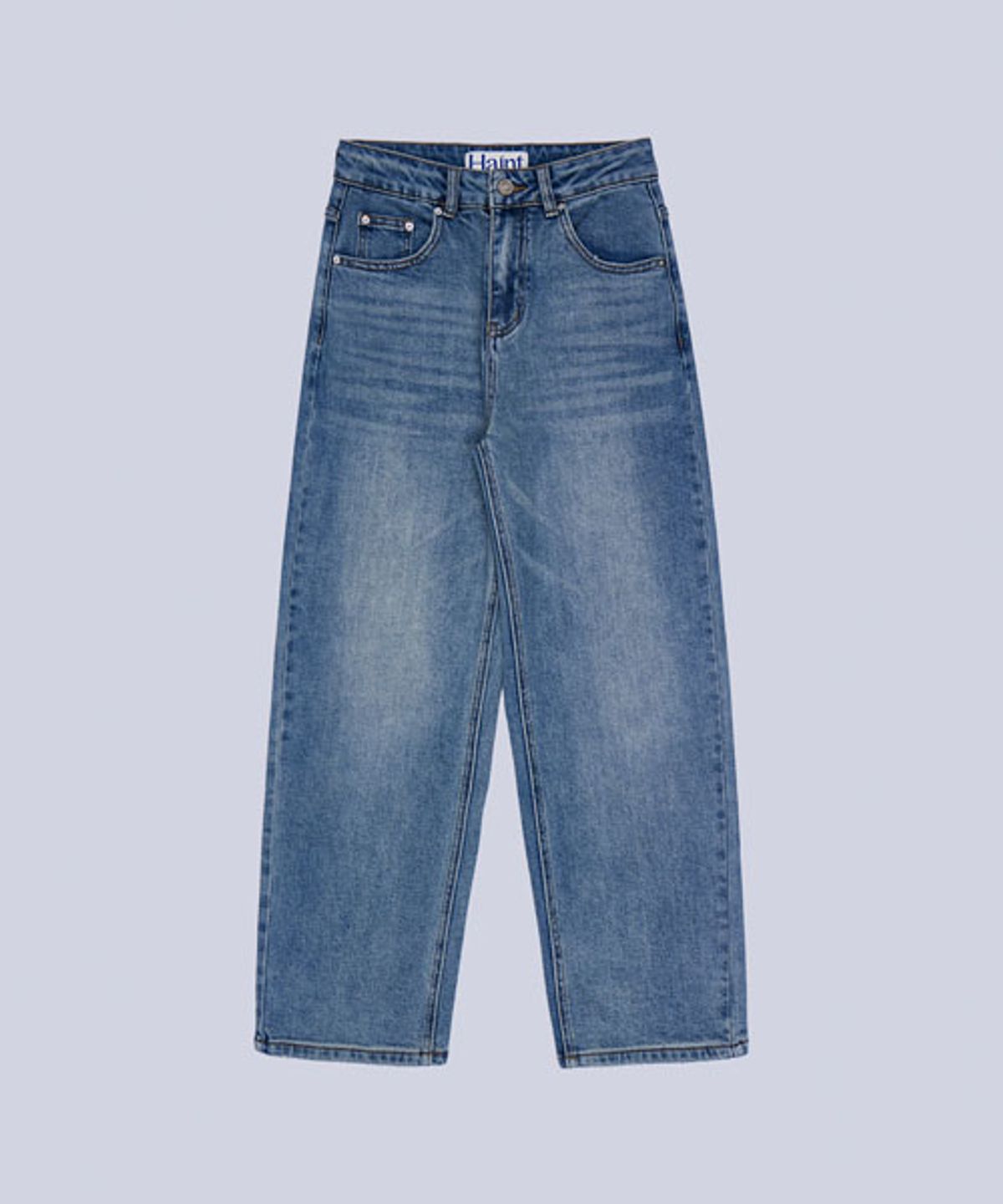 헤인트(HAINT) TAPERED VINTAGE WASHING DENIM PANTS