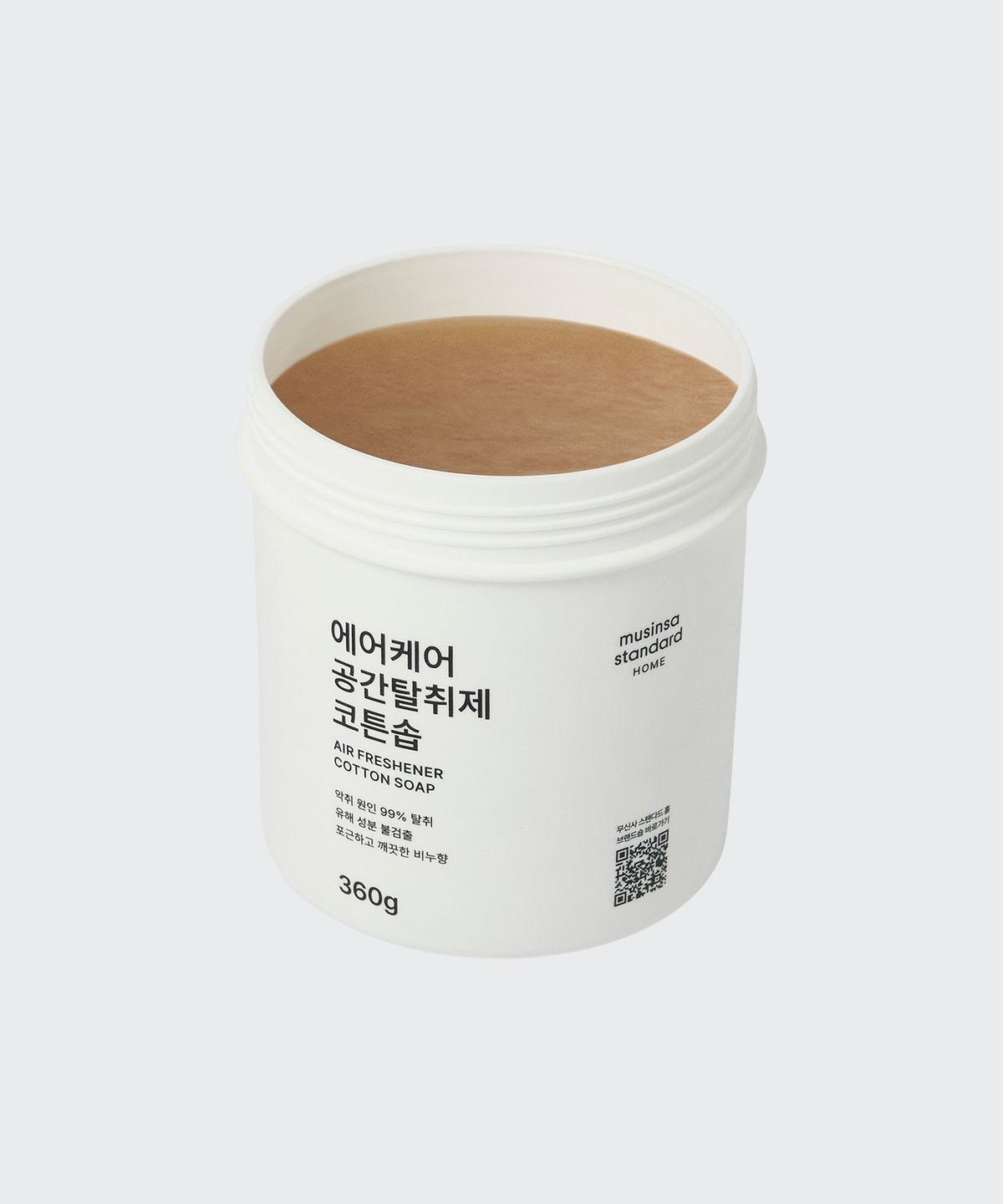 무신사 스탠다드 홈 & 프로덕트(MUSINSA STANDARD HOME & PRODUCTS) 에어케어 공간탈취제 360g [코튼솝]