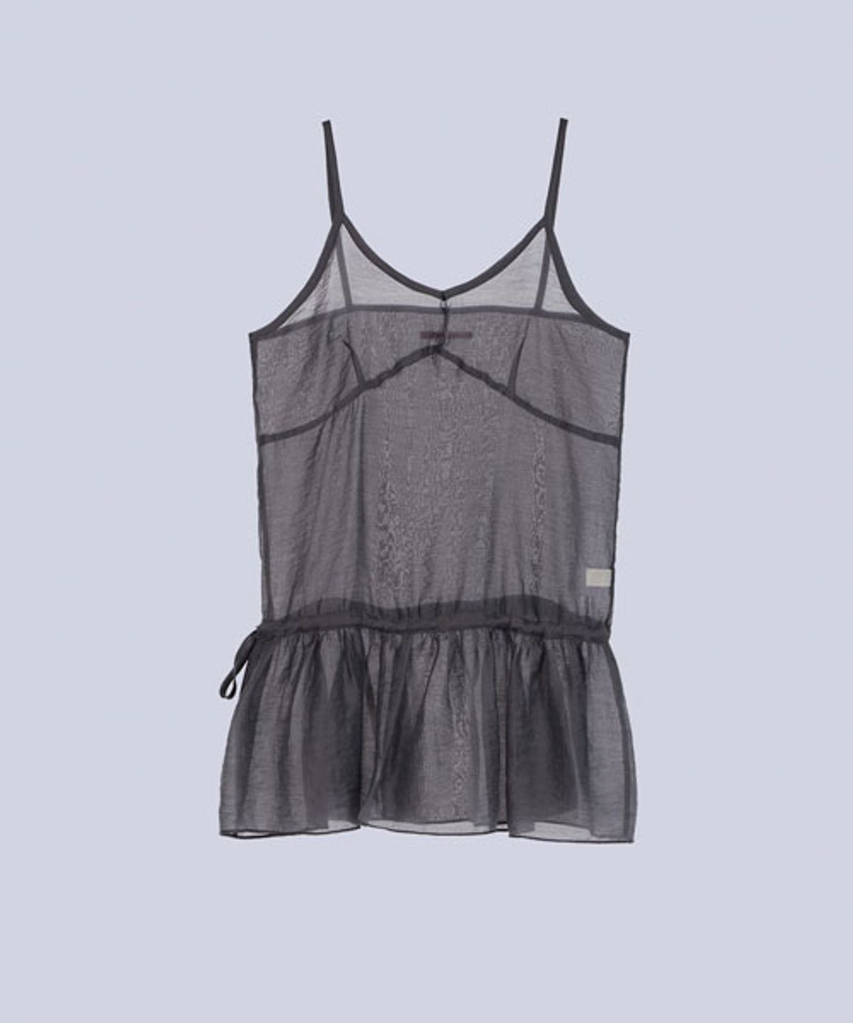 헤인트(HAINT) BELLE STRING LAYERED DRESS_GRAY
