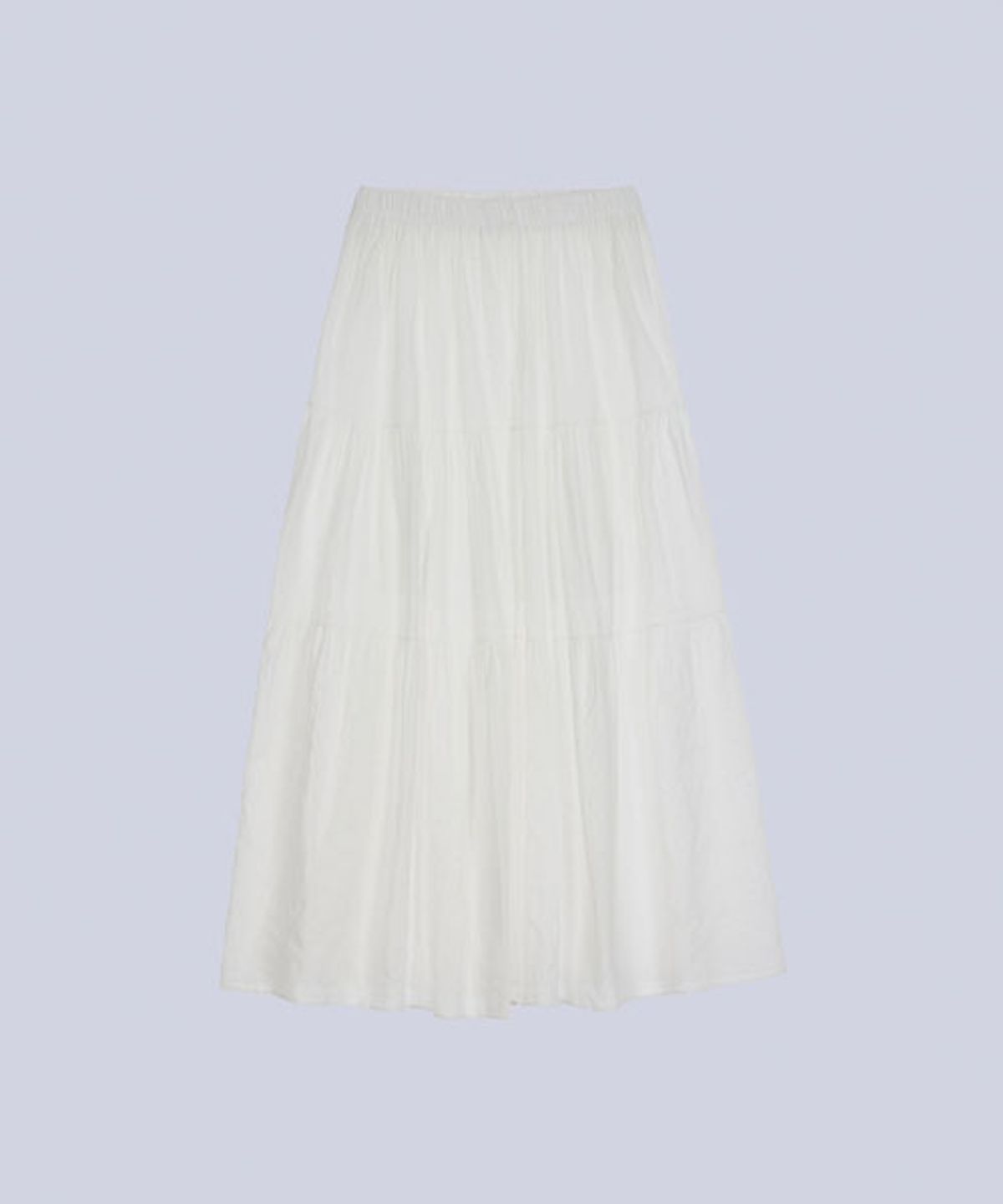 헤인트(HAINT) CANCAN DOT SHIRRING LONG SKIRT