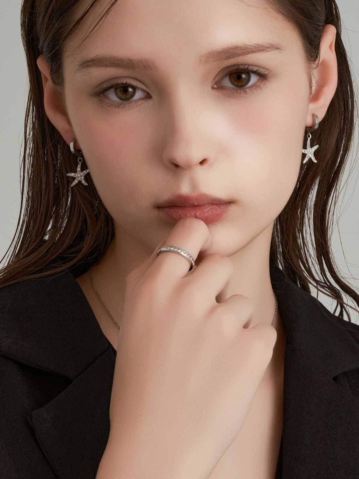 엘르주얼리(ELLEJEWELRY) 스와로브스키 이터너티 반지 ELBRWR139